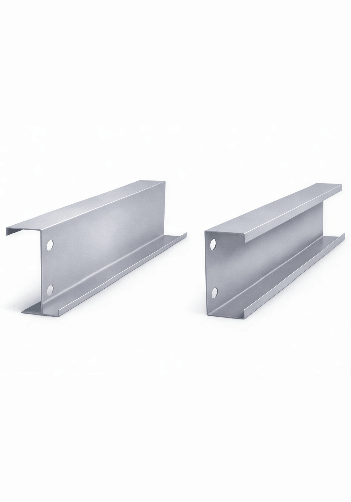 Diagram of cold-formed C-section and Z-section steel girts and purlins